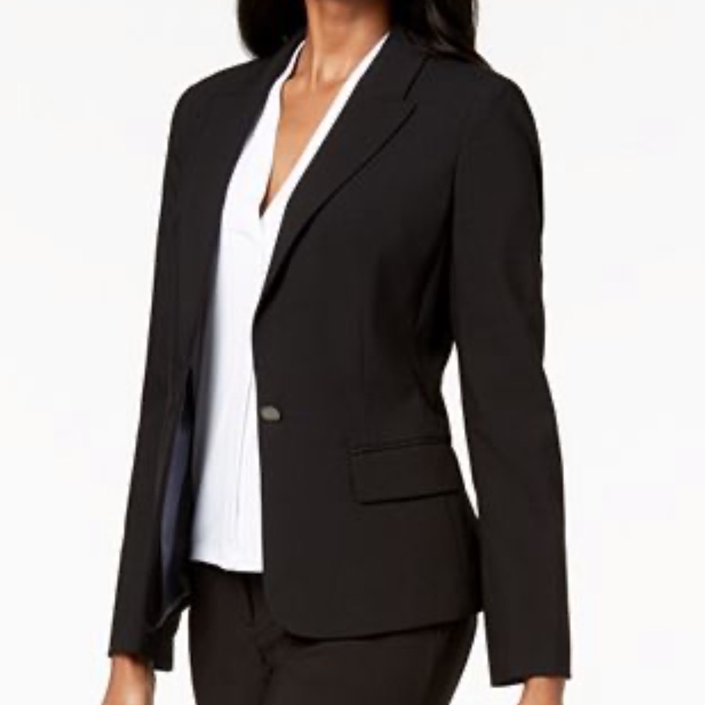 Calvin Klein Black Blazer Size 16